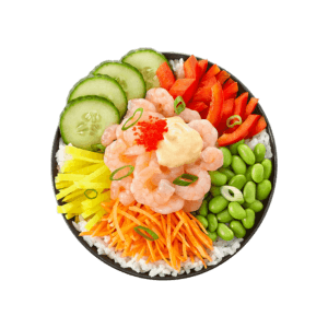 shrimp poke bowl