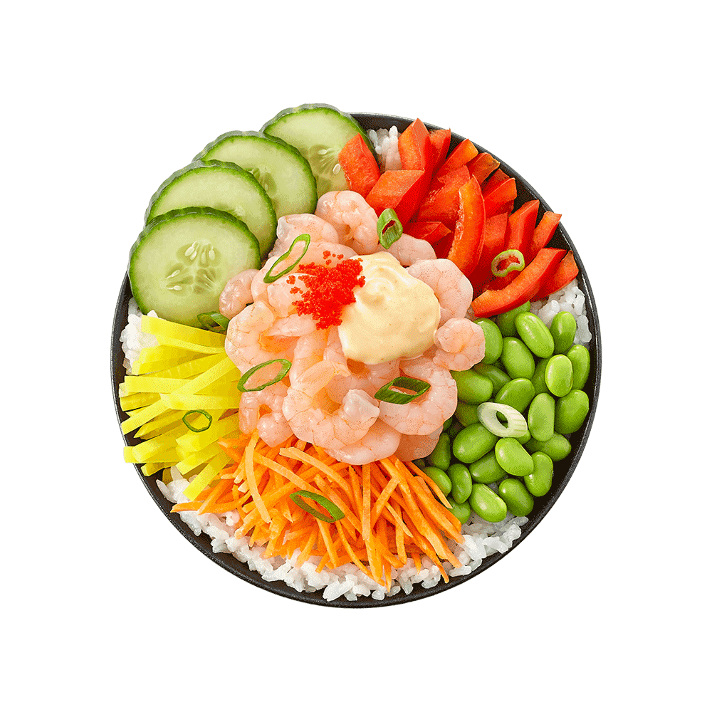 shrimp poke bowl