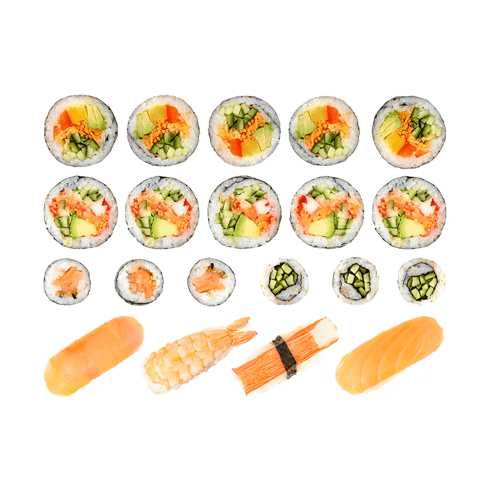 combo sushi 20 mcx