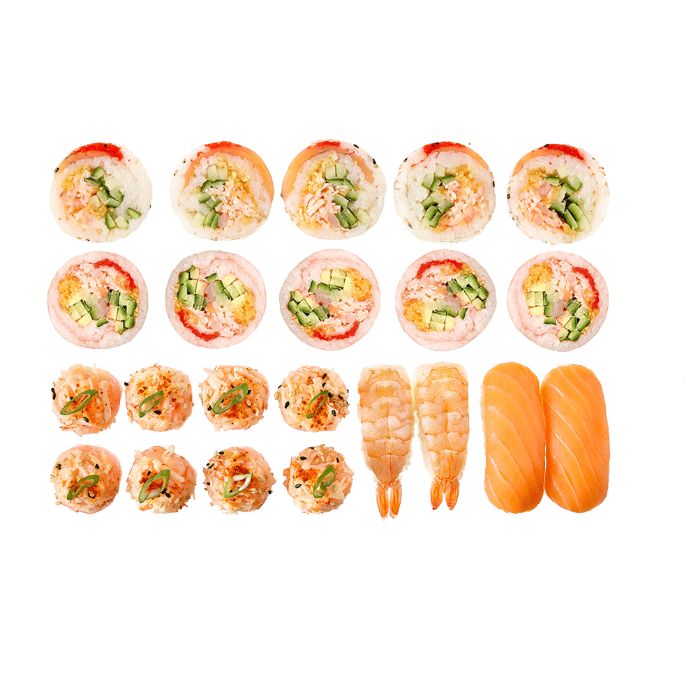 combo sushis égao