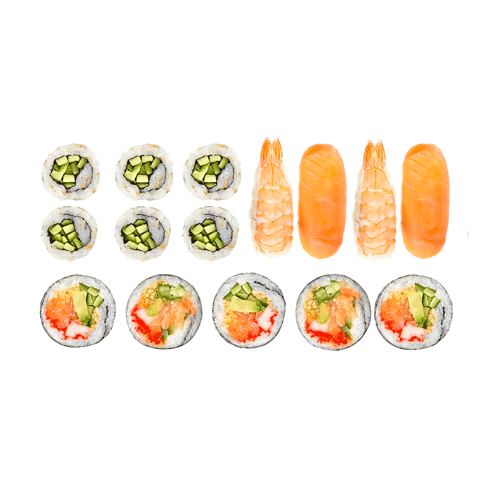 combo sushi 15 mcx