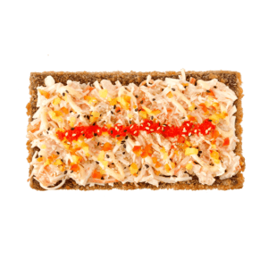 pizza sushi crevettes