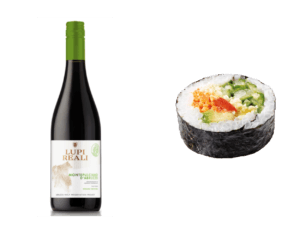 lupi reali vin futomakis végétariens